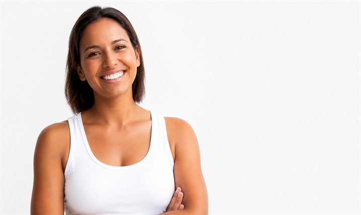 Femme souriante